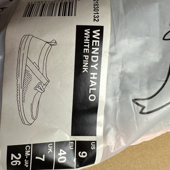 HEY DUDE WENDY HALO WHITE PINK 9 - Picture 2 of 5